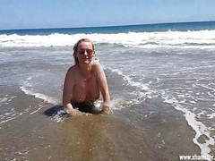 Find-Best-Tits.com presents: The beach whore for everyone on gran canaria uncut