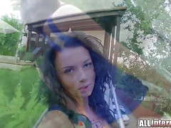 Find-Best-Tits.com presents: Allinternal anal creampie for hot brunette who loves a rough