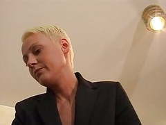 Find-Best-Tits.com presents: Short hair blonde fraulein boss