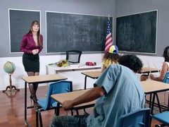 Find-Best-Tits.com presents: Stunning teacher wearing stockings gets fucked in the class room - sarah lace, Couple, Hardcore, Pornstars, MILF, Long Hair, Pussy Licking, Lingerie, Stockings, Nylon, Blowjob, Anal, Pussy, Shaved Pussy, Cowgirl, Big Tits, Fake Tits, Teachers