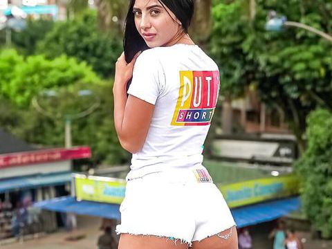 Find-Best-Tits.com presents: Puti shorts - hot amateur latina mami sits on my huge dick cfnm