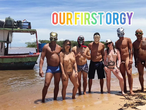Find-Best-Tits.com presents: I took my wives to a gangbang with my friends on an old boat in salvador