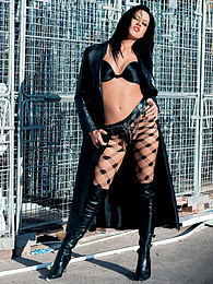 Find-Best-Tits.com presents: Lollybadcock Has a Horny Photoshoot With Dildos Outdoors