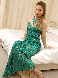 Find-Best-Tits.com presents: Sexy british teen Stephanie Bonham Carter removes her dress and displays her bare skin